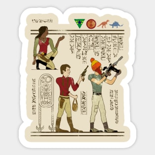 Hero-Glyphics: Browncoats Sticker